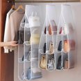 thumbnail image 2 of 1 Pce Organisateur de Sac à Main Suspendu pour Rangement Sac à Main Armoire Suspendue, 2 of 5