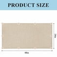 thumbnail image 3 of Vintage Cream Fluorescent Light Covers, Farmhouse Retro Beige Solid Color Magnetic Light Covers for Ceiling Lights, Fluorescent Ceiling Shade Filters for Classroom Bedroom Office 4x2Ft x 4PCS, 3 of 8