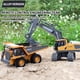 thumbnail image 3 of Excavadora con Control remoto para niños, vehículo de ingeniería de 2,4G, juguetes de coche, camión volquete, regalos de cumpleaños y Navidad, 3 of 4