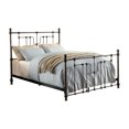 thumbnail image 3 of Furniture of America Marco Panel Bed, Eastern King, Powder Coated Black, 3 of 3