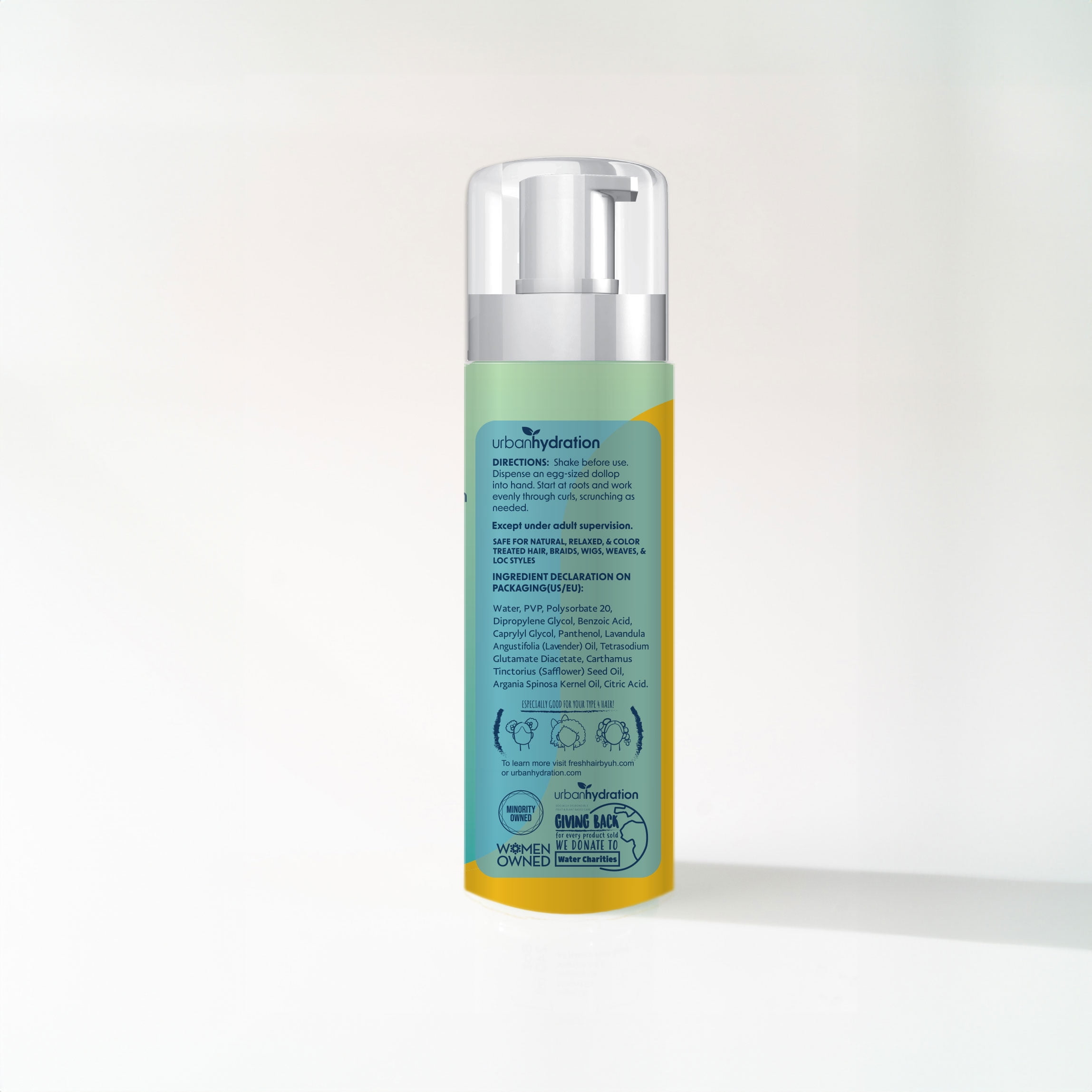Breath of Fresh Hair Kids No FRIZZ Curl Control Curl Styling Mousse