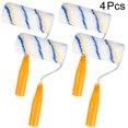 thumbnail image 2 of HINTRMENT 4Pack House Paint Brushes Cylindrical Shape Plastic For Home Decorating 9x5.3in, 2 of 8
