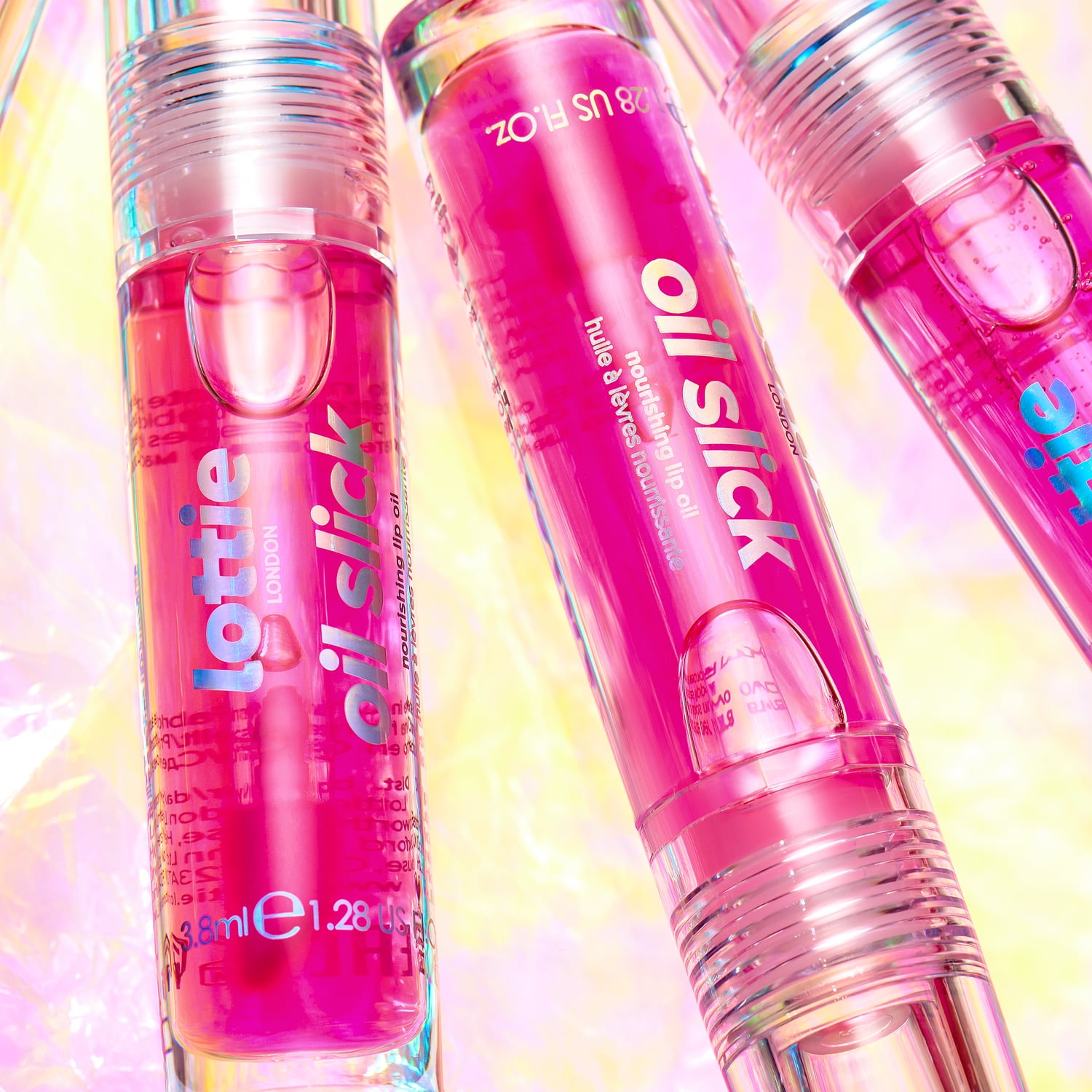 Buy Lottie London Oil Slick, 100 Vegan Lip Oil, Extra Cherries Online