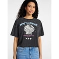 thumbnail image 2 of No Boundaries Boxy Cropped Graphic Tee, Women's XXS-XXL, 2 of 5