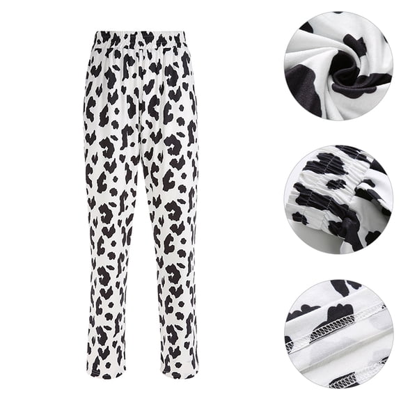 Raindrops White Soft Comfortable Pants for Women Casual Wear 1 Piece
