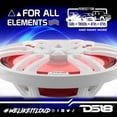 thumbnail image 4 of Altavoz marino DS18 Hydro NXL-69 6x9" RGB 375W blanco, 4 of 9