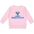thumbnail image 2 of Inktastic Happy Hanukkah with Menorah Toddler Sweatshirt, 2 of 4
