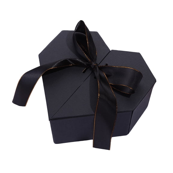 Heart-shaped Gift Floral Box Valentine Present Box Decorative Wrapping Box