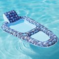 thumbnail image 1 of Aqua Inflatable Luxury Pool Lounge, 1 of 4