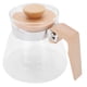 thumbnail image 5 of Cafetera, cafetera para verter sobre cafetera, tetera de café, cafetera de cristal, elegante y moderna, 5 of 8
