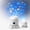 Snow, variant on Immersive Ocean Projector,Hd Smart Dynamic 5D Holographic Night Light Projector, 360° Rotating USB Galaxy Projector Night Light for Bedroom, Meditation, Home Theater