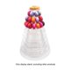 thumbnail image 2 of Fashion Cupcake Holder with Metal Base PET Material Versatile Dessert Stand for Showcasing Cake on Special Occasion, 2 of 4
