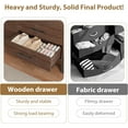 thumbnail image 4 of Garvee 52" Wide 7-Drawer Dresser, Wooden Chest of Drawers for Bedroom & Closet, Brown, 4 of 7