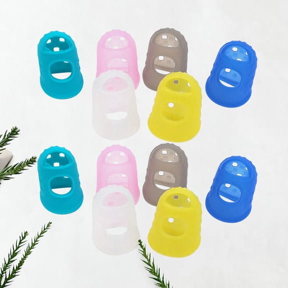 MLINS  25 Pcs Guitar Tip Finger Cots Guards for Protectors