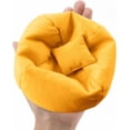 thumbnail image 5 of Doll Car Seat, Handmade Bean Bag Chair for 15-17cm Doll, Anti-Slip Bottom, Cute Doll Accessories for Display, Fans&Collectors Gifts, Durable Corduroy Fabric, 5 of 7