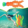 thumbnail image 1 of Puntoco Juguetes de buceo con algas marinas para nadar, juguetes de entrenamiento, juguetes de buceo para juegos de buceo, 1 of 4