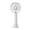 Blanc4, variante sur Ventilateur Portatif USB / Mini Ventilateur Portable avec une Puissance de Vent Forte / Ventilateur Personnel Rechargeable USB pour Chambre à Coucher, Bureau, Activités Extérieures / Ventilateur Compact de Voyage pour Étudiants et Adultes