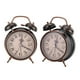 thumbnail image 3 of Reloj despertador retro Jadeshay doble campana 4 pulgadas negro Blanco, 3 of 8