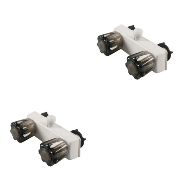 Baohd Robinet de Douche RV Déviateur de Douche RV Installation Facile Entretien Blanc 2ensemble