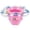 Pink, variant on CQHVKQ 21" Inflatable Baby Pool Float Seat, Baby Swimming Ring for Swim Training, Toddler Inflatable Swimming Float with Double Airbag Safety Seat, Adjustable Infant Pool Floats 6-12 Months, Blue
