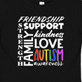 thumbnail image 4 of Inktastic Autism Awareness Love, Friendship, Support Boys or Girls Baby T-Shirt, 4 of 5