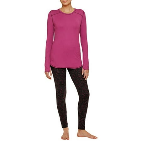 ClimateRight by Cuddl Duds Brushed Jersey Top and Legging