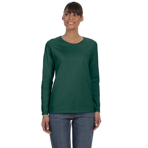 Gildan Ladies' Heavy Cotton™ 5.3 oz. Long-Sleeve T-Shirt - G540L