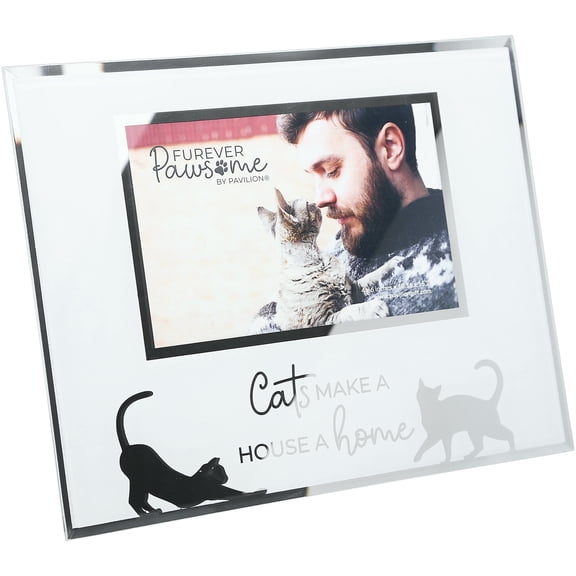 Pavilion Gift Company - Cats - 9.25" x 7.25" Frame
(Holds 6" x 4" Photo)