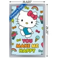 thumbnail image 2 of Hello Kitty - Happy Wall Poster, 22.375" x 34", 2 of 4