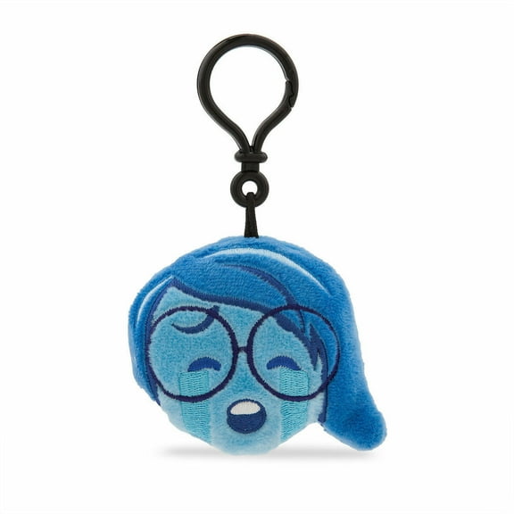 Disney Embroidered Inside Out Sadness Bag Charm, Blue/Black