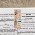 thumbnail image 2 of Set of 6 Beloved Scripture Favorites w/Cactus & Cheerful Flower Pots Inspirational Magnetic Bible Verse Bookmark with Scripture, Size Small 2.3" x .75", 2 of 3