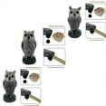 thumbnail image 2 of Decodeary Realistic Horned Owl Statue ForFake Bird Scarecrow And Unique Simulation Round ears, 2 of 6