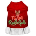 thumbnail image 5 of Christmas Pet Dog  Cat Dress Screen Printed, "Team Rudolph", 5 of 10
