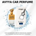 thumbnail image 4 of Avyya Luxury Car Perfume - 0.34 US Floz | Long-Lasting Aroma for Car, Office & Home | Plant-Based Essential Oil Fragrance | Eliminates Odor, Refreshes and Uplifts Mood (Aqua), 4 of 8
