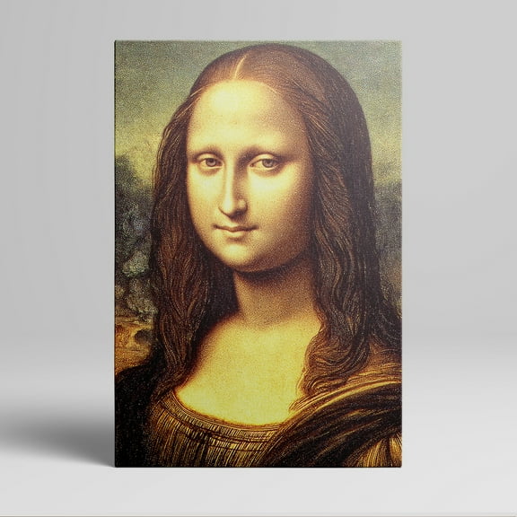 1pc Mona Lisa - Iconic Renaissance Portrait Framed Decor room hanging Wall Picture Decor for Home Gifts, living room, bathroom, bedroom, kitchen wall art decor canvas wall art