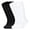 White*3,Black*3, variant on 6 Pairs Kids Youth Soccer Socks Toddler Baseball Socks Boys Girls Knee High Socks School Uniform Softball 3-12 Years Black