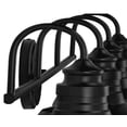 thumbnail image 2 of 37.88 in. Elmcroft 4-Light Matte Black Farmhouse Bathroom Vanity Light with Metal Shades, 2 of 9