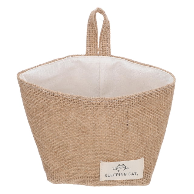 BESTYASH Organizador De Escritorio Colgante De Beige Para Pared Con Natural Y Funcional