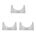 thumbnail image 2 of Regla de camiseta Moyic Herramienta de alineación de centrado de cuello 10x6 pulgadas, 2 of 6