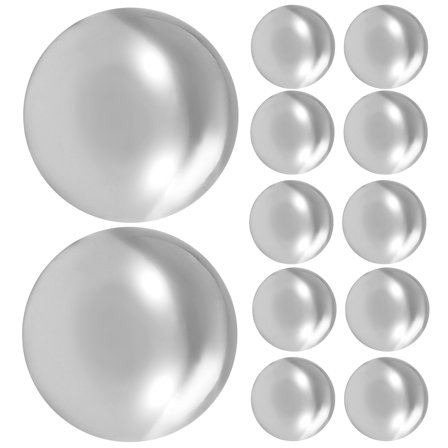 MLINS 12 Pcs Steel Balls Roller Bottle Balls Steel Bearing Balls Solid Round Balls 12mm
