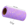 thumbnail image 2 of VERDANVERSE Table Skirt For Teacher Desk Table Skirt Light Purple Polyester 1Pack, 2 of 7