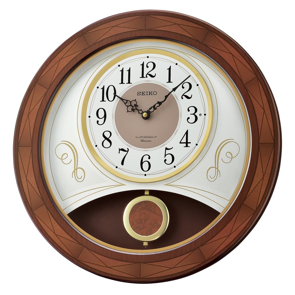 Seiko Melodies In Motion Wall Clock with 18 Hi Fi Melodies Walmart