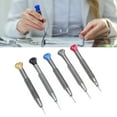 thumbnail image 4 of Watch Movement Screwdriver, Easy To Touch Watch Screwdriver Set 5Pcs Grained Gripping Surfaces  For Watch Pins For Watches, 4 of 8