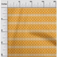 thumbnail image 2 of oneOone Cotton Cambric Gamboge Yellow Fabric Ikat Sewing Material Print Fabric By The Yard 42 Inch Wide, 2 of 6