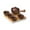 J, variant on Chinese Ceramic Gongfu Tea Set,Portable Travel Tea Set with 360 Rotation Tea maker and Infuser, All in One Gift Bag for Travel,Home,Gifting,and Office