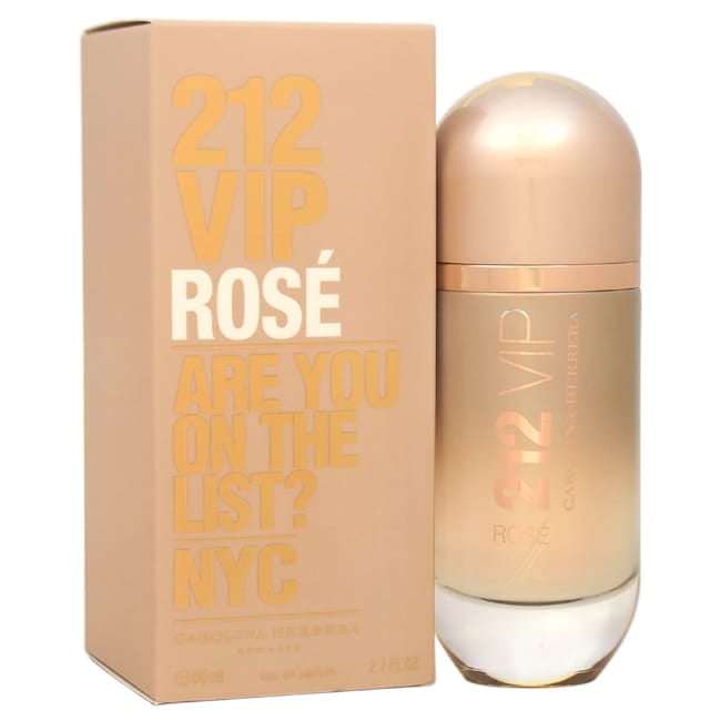 Carolina Herrera 212 VIP Rose Eau De Parfum Spray for Women 2.7 oz Carolina Herrera 212 VIP Rose Eau De Parfum Spray for Women 2.7 oz