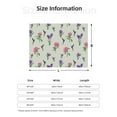 thumbnail image 2 of Throw Blanket for Couch, Hummingbird No.9090 Super Soft Fuzzy Comfy Warm Throw Blanket, Cuteness Lightweight Cozy Plush Flannel Blanket & Throws for Sofa and Bed All Season, 2 of 5