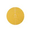 thumbnail image 2 of 11.8 Inch Thick Silicone Baking Mat, Non-Slip Dough Work Surface, Pastry Mat for Kneading and Pie Crust(Yellow), 2 of 7