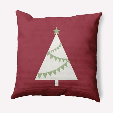Simply Daisy 18 x 18 Garland Tree Decorative Throw Pillow