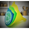 thumbnail image 2 of 5-Piece Plastic Funnel Set for Kitchen, Spices, Powders, Oils & Cosmetics - Mini to Large Sizes for Precise Liquid Transfer & Easy Pouring, 2 of 8
